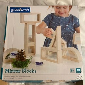 Guide craft wooden mirror blocks